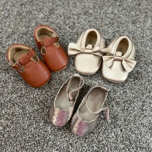 ⭐️5/$25⭐️Baby dress shoe lot
